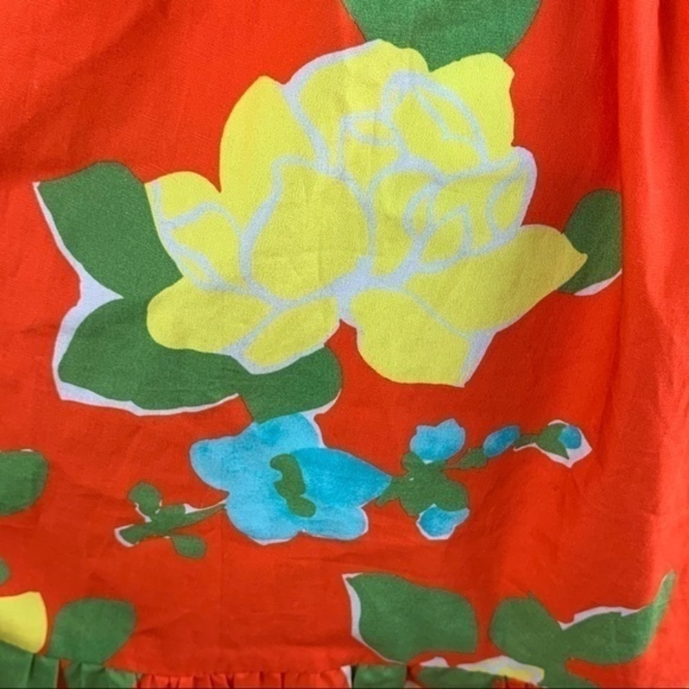 💋Anthropologie WHIT floral skirt size 4 - Picture 8 of 11